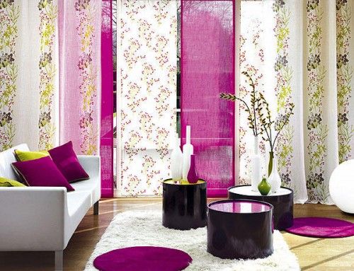Combinarea perdelelor si draperiilor cu alte detalii decorative