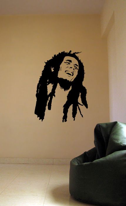 Autocolant perete Bob Marley