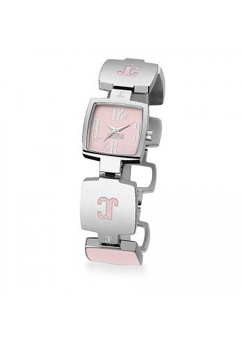 Just Cavalli, Woman Silver&Pink JC Light Watch