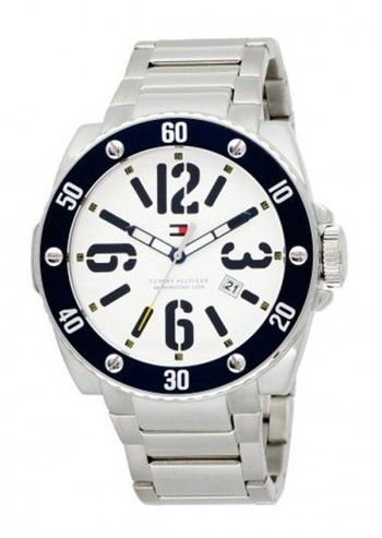 Tommy Hilfiger, Man Sport Addicted Silvery&White Watch