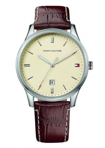 Tommy Hilfiger, Man Sutter Dark Brown Leather Watch