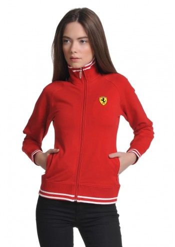 Ferrari, Woman Red Sweatshirt