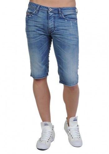 Diesel, Man Calzoncini Blue Shorts