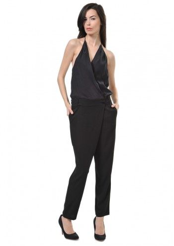 Tru Trussardi, Isabelle Black Jumpsuit