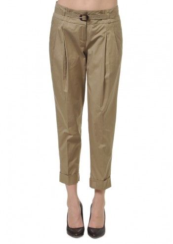 Tru Trussardi, Timea Dark Beige Pants