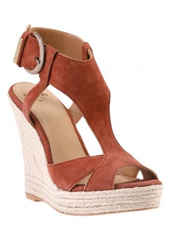 Sandale wedge Brown Panda