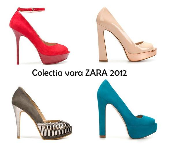 Cum arata pantofii cu platforma Zara 2012